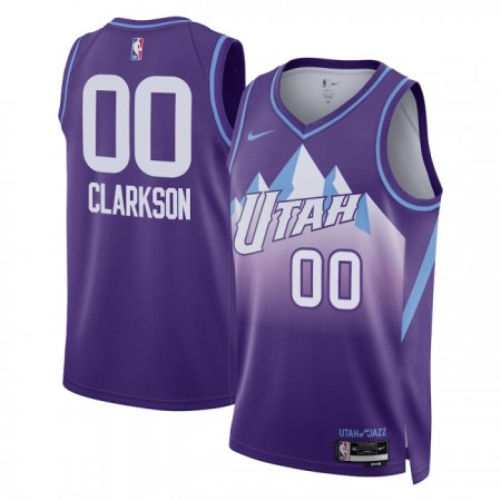 NBA Utah Jazz Trikot Clarkson Jordan Nike 2024-25 City Edition Lila Swingman - Herren